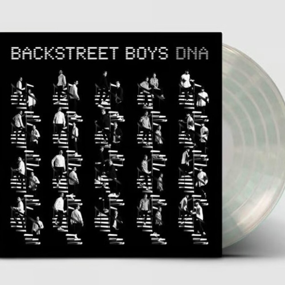Backstreet Boys DNA LP ~ Exclusive Colored Vinyl (Crystal Clear) ~ New/Sealed!